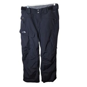 The North Face Women's Hyvent Snow Pants Size M Black Insulated Ski Slope Pocket